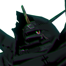 Omnimon Zwart Defeat portrait