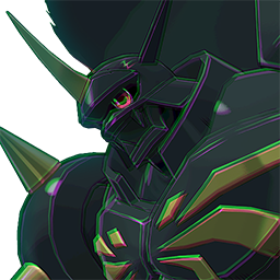 Omnimon Zwart portrait