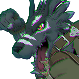 WereGarurumon (Black) portrait