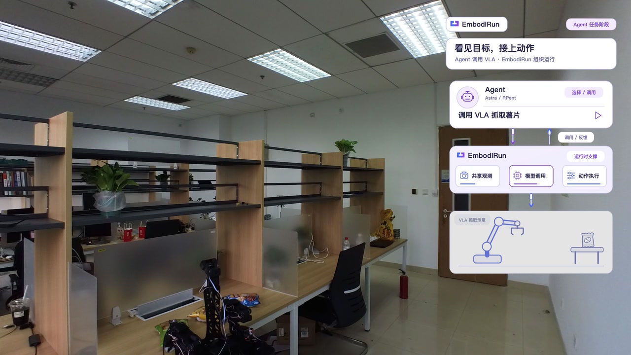 XLeRobot snack delivery