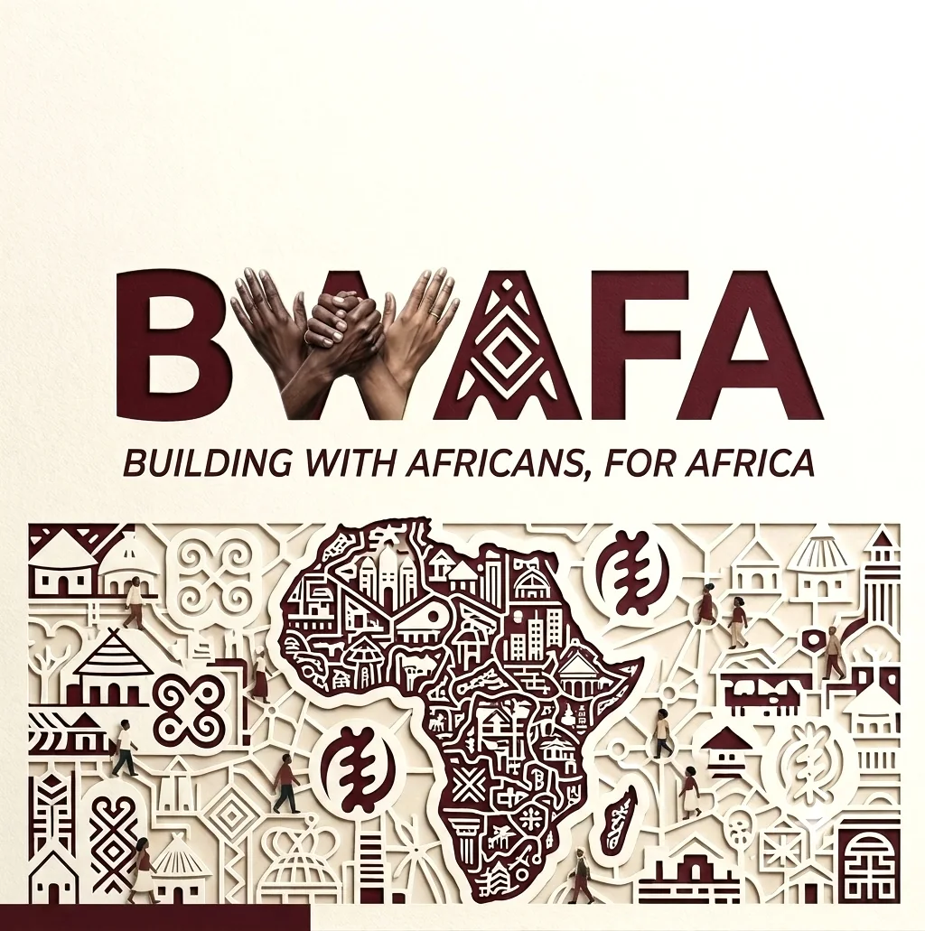 BWAFA — Building With Africans, For Africa, continental motif