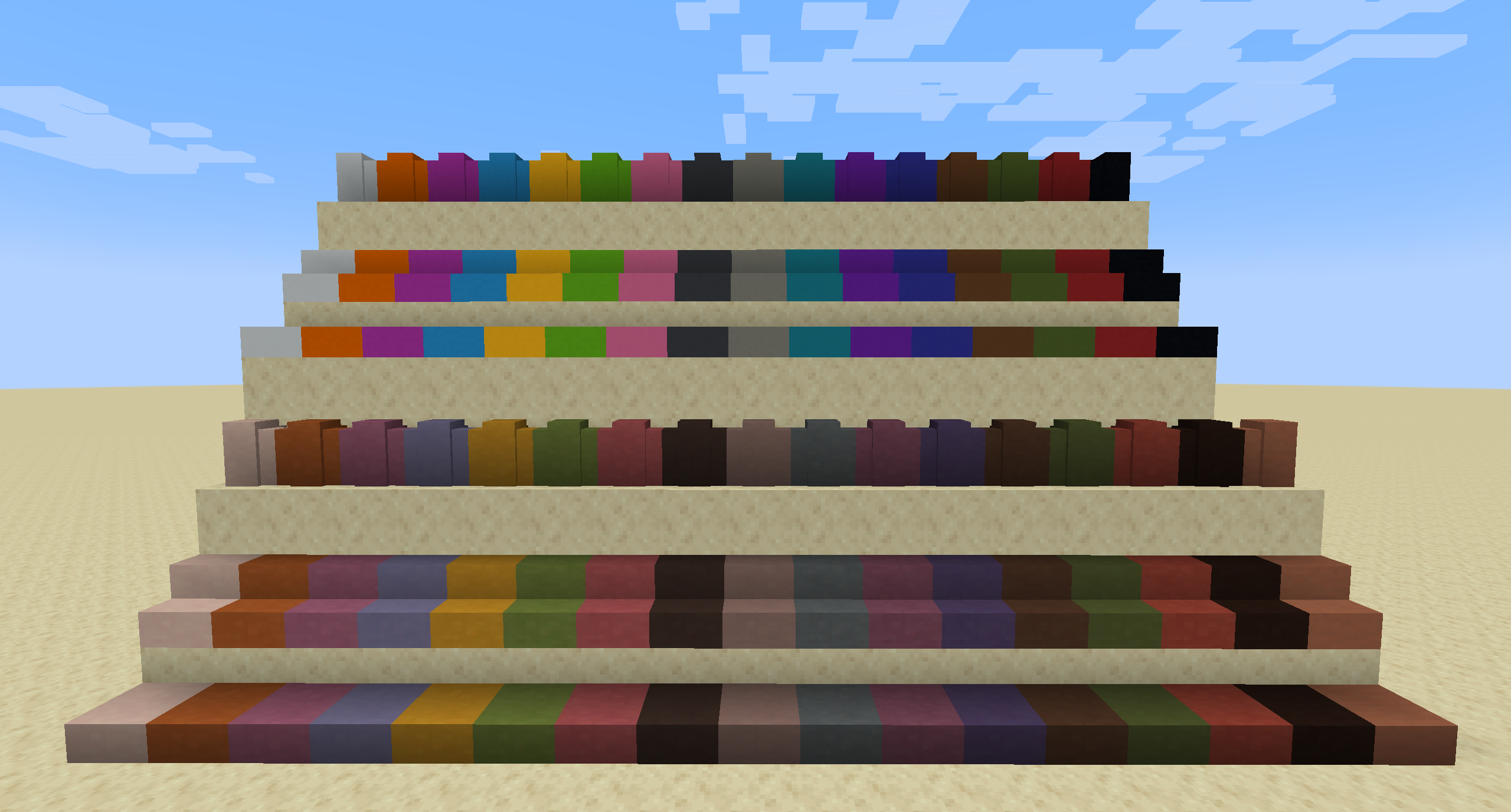 image of all blocks currently in the mod