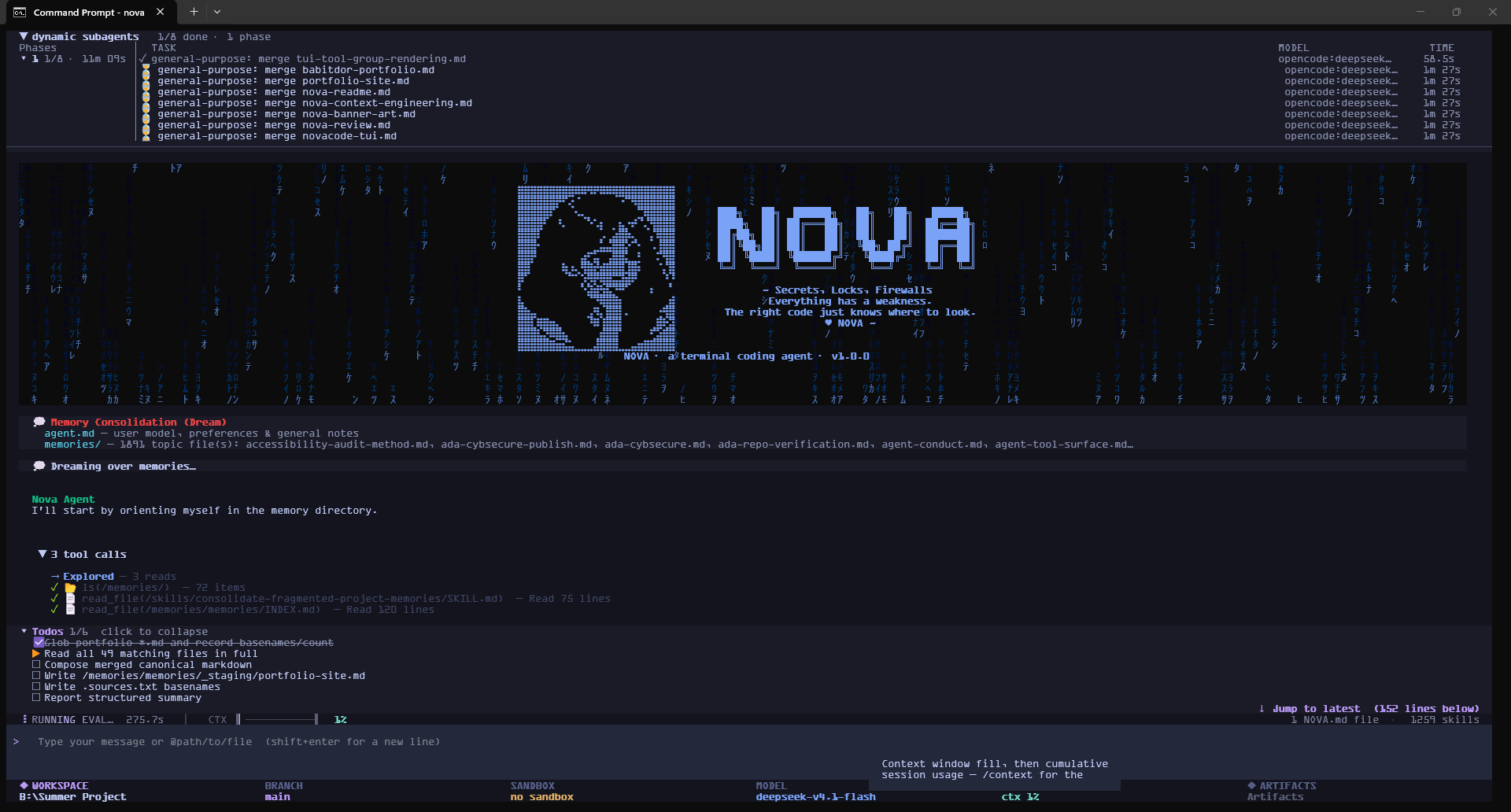 Nova CLI Preview