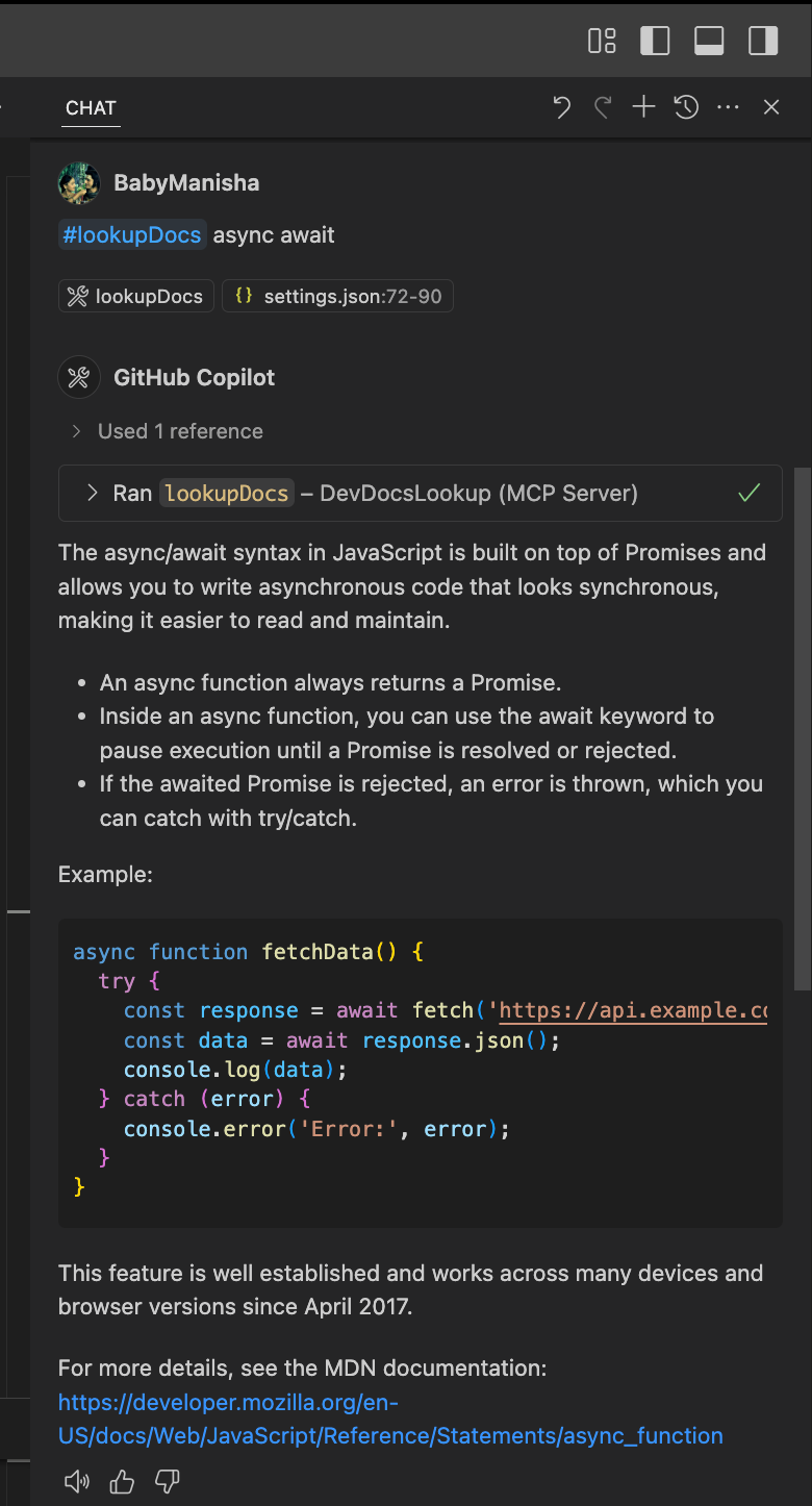 Async/Await Example