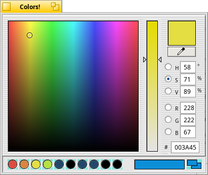 Colors screenshot