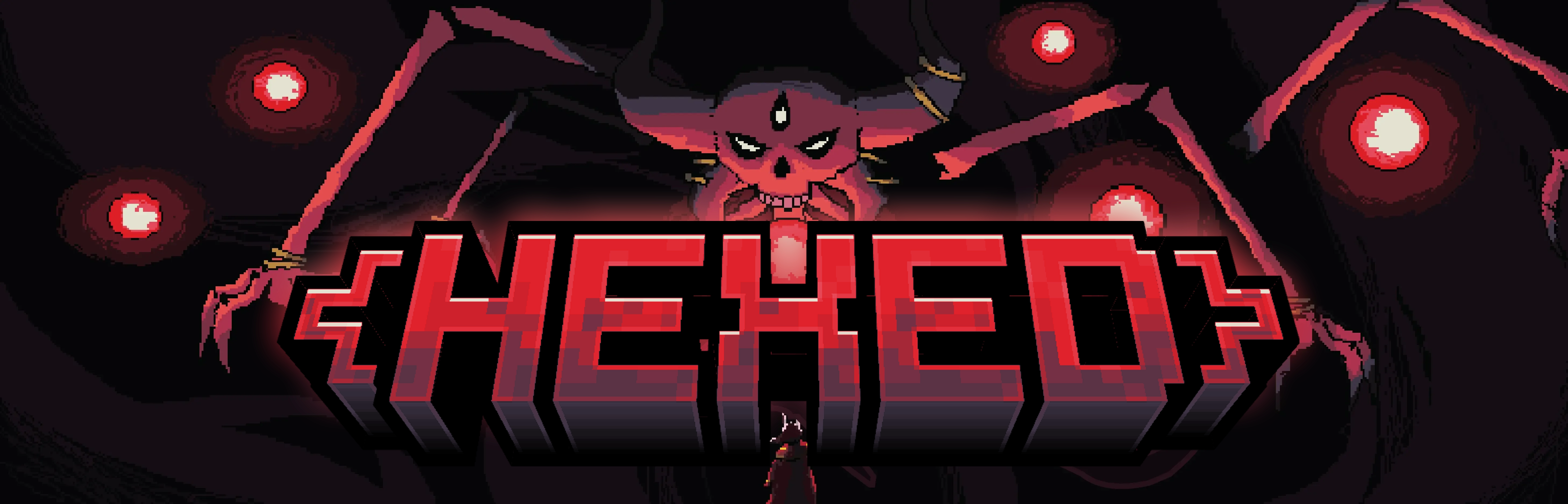 Hexed Banner stating the name of the mod as Hexed