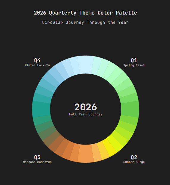 Heatmap Calendar With Seasons