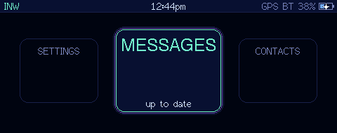 Aurora home screen