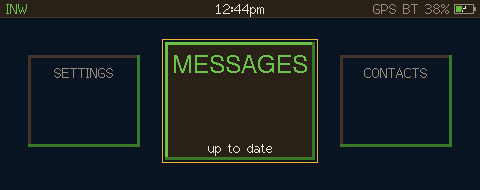 Blocks home screen