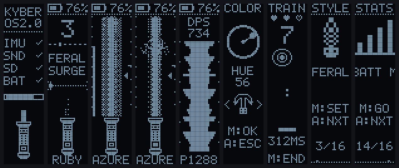 ArduinoLightsaber, from the project README