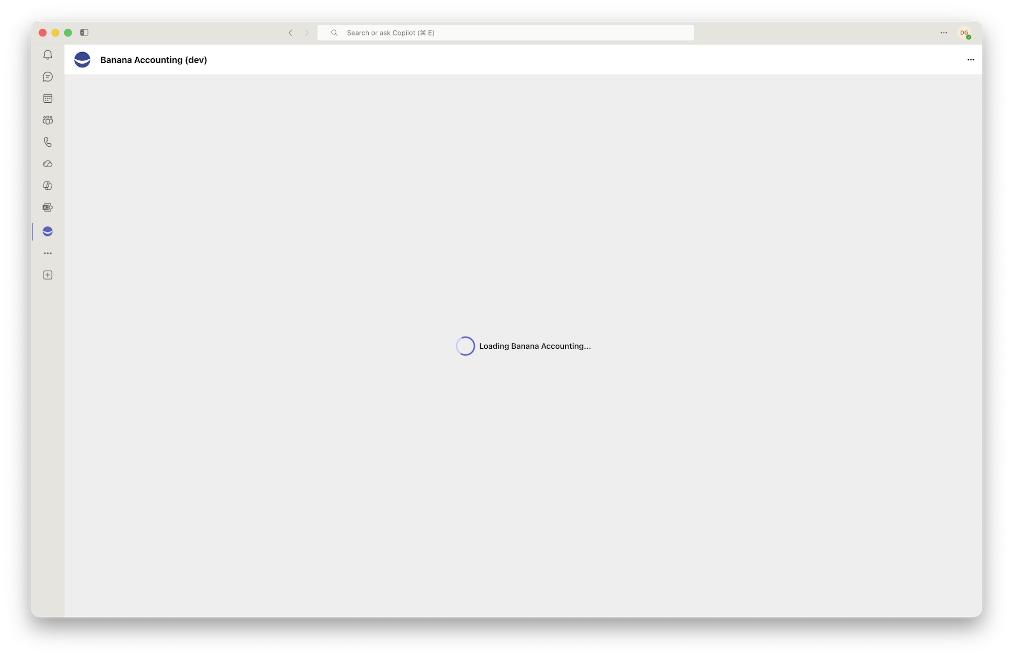 Teams App Loading