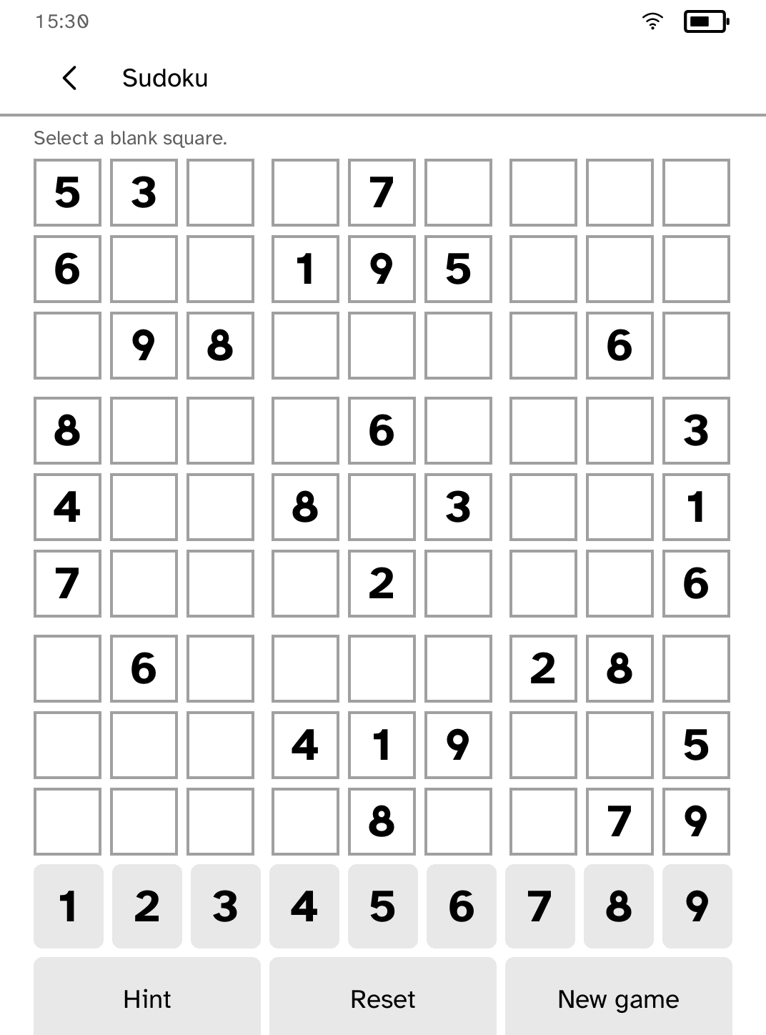 apps/sudoku/screenshots/game.png
