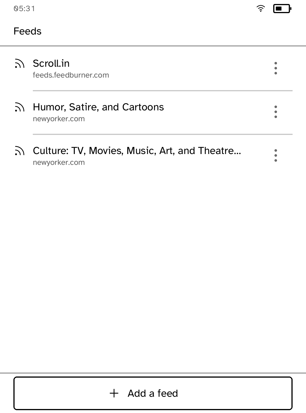 examples/rss/screenshots/articles.png