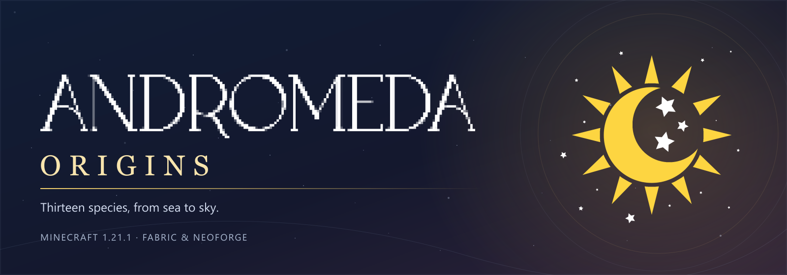 Andromeda Origins — thirteen species, from sea to sky