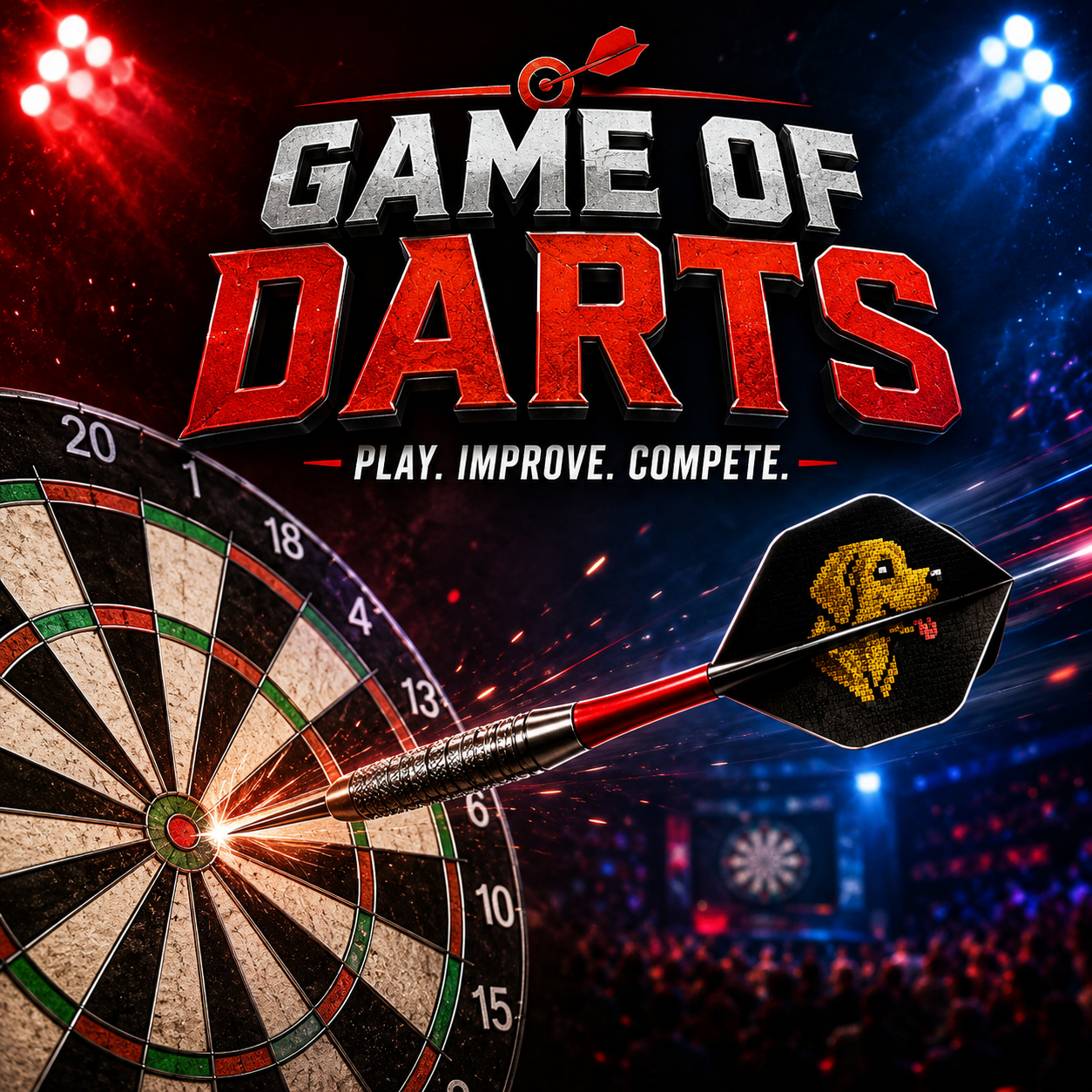Game of Darts square artwork