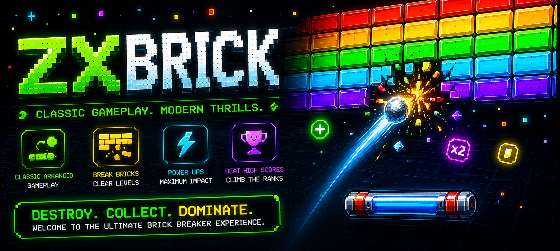 ゲームキャラクター brick ZXBrick - BarkinMad Studios