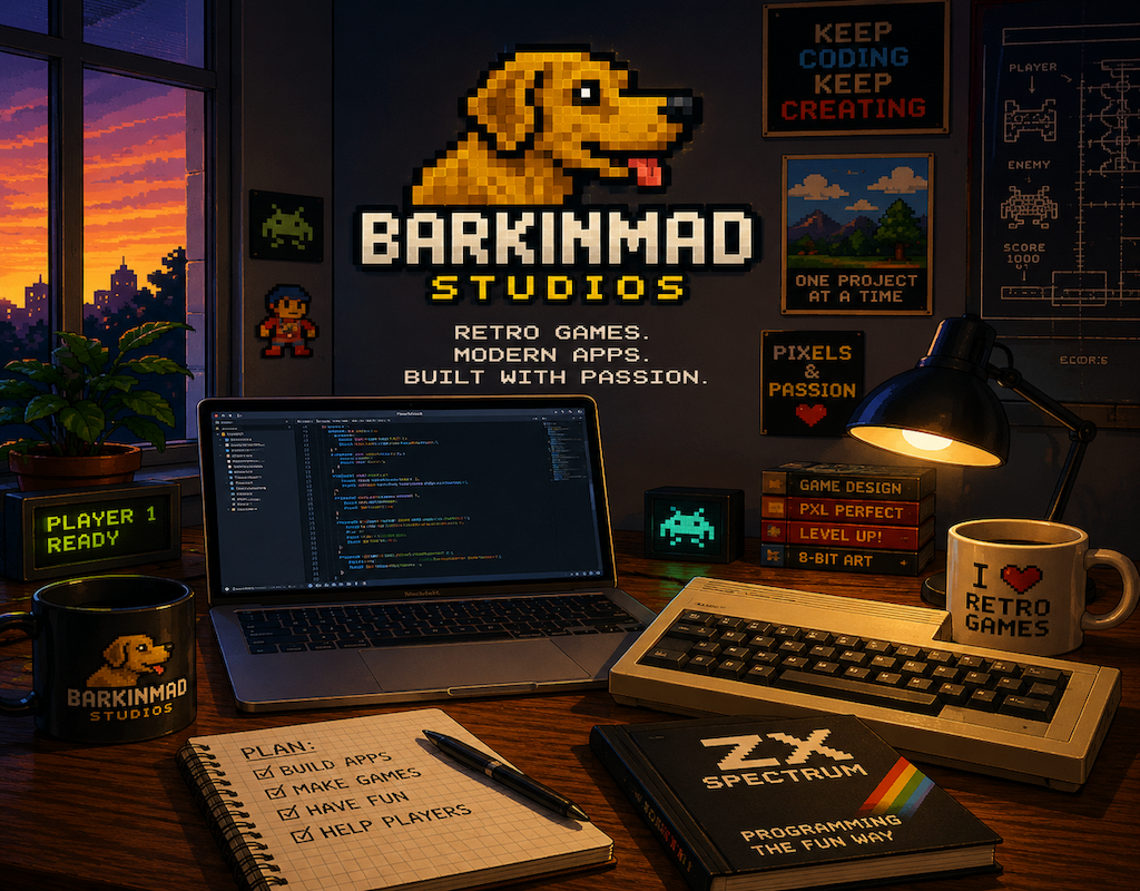 Starting BarkinMad Studios
