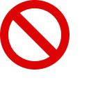 Icono cursor: no-drop