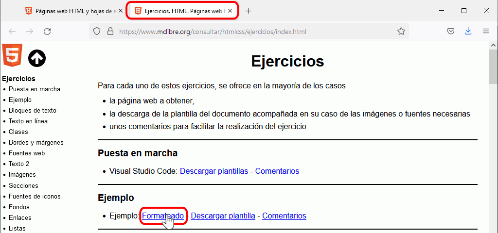 Disposición de ventanas