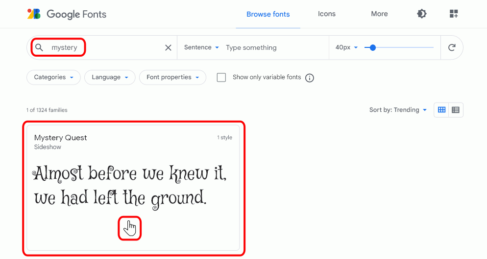 Google Fonts