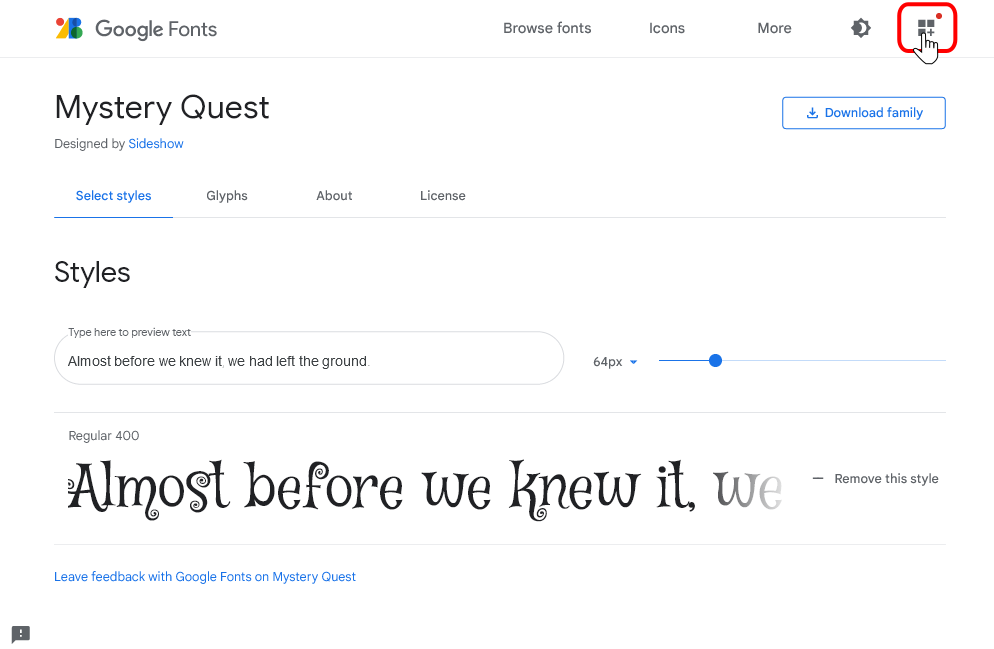 Google Fonts