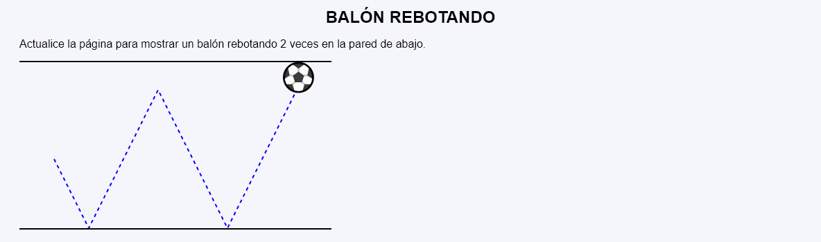 Dibujo Balón rebotando