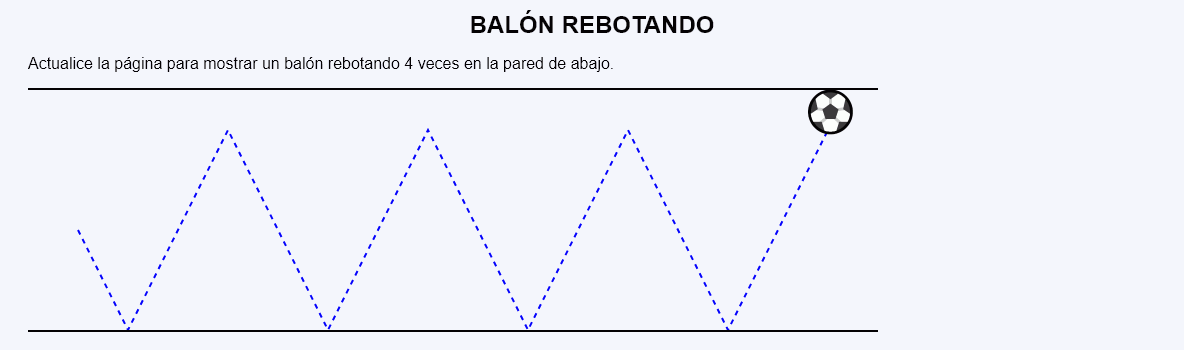 Dibujo Balón rebotando