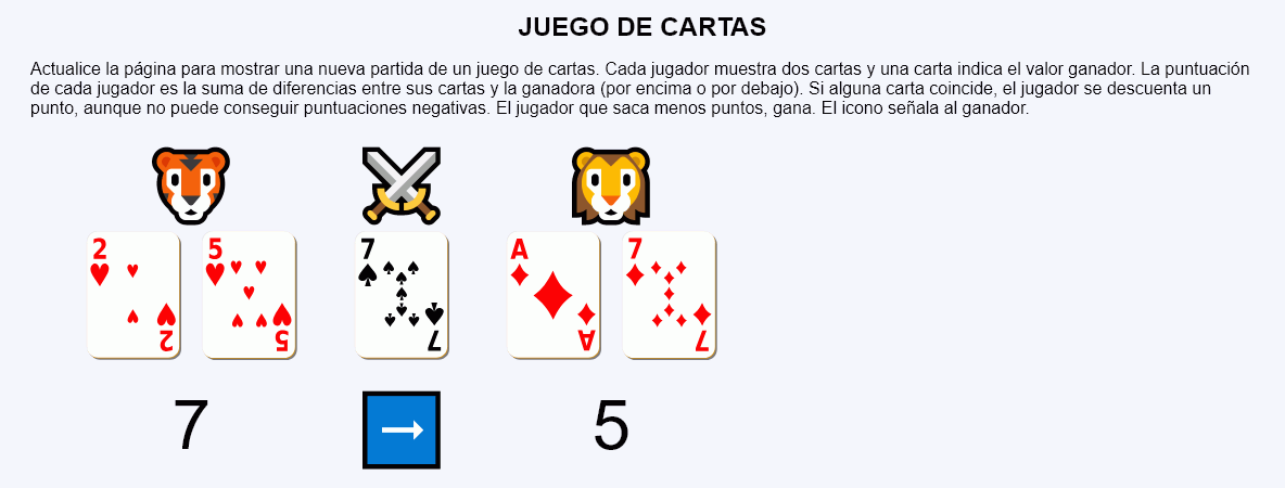 Juego de cartas