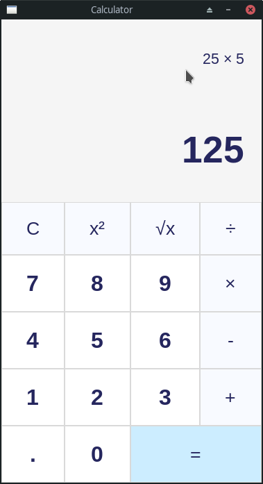 Python Tkinter Calculator