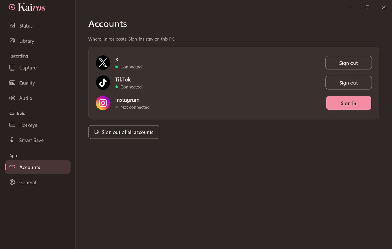 Accounts
