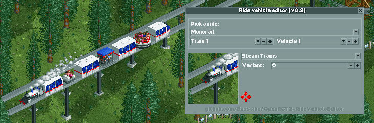 (Image of monorail with edited vehicles)