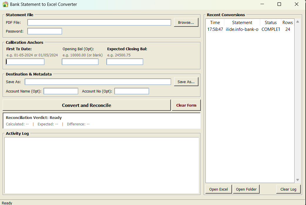 Main Application