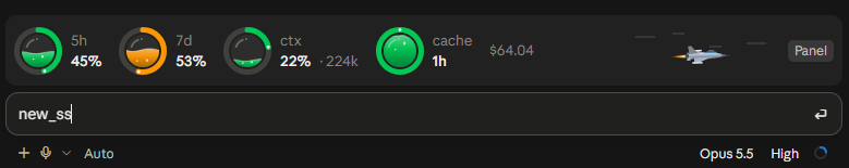 The band on a dark theme