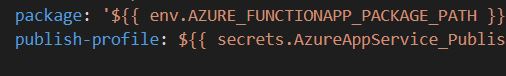 Secrets in YAML