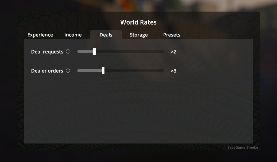 Deals tab