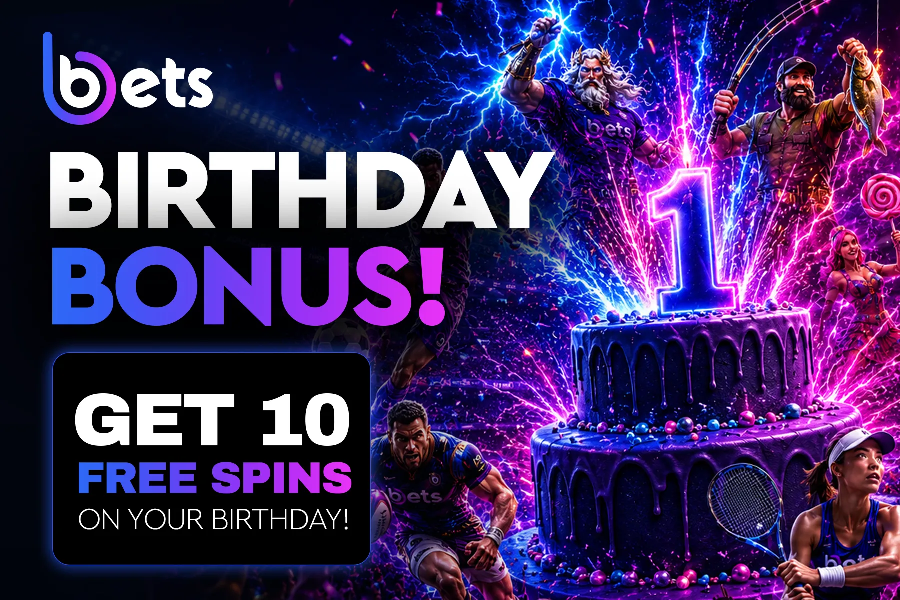 Birthday bonus promotional image