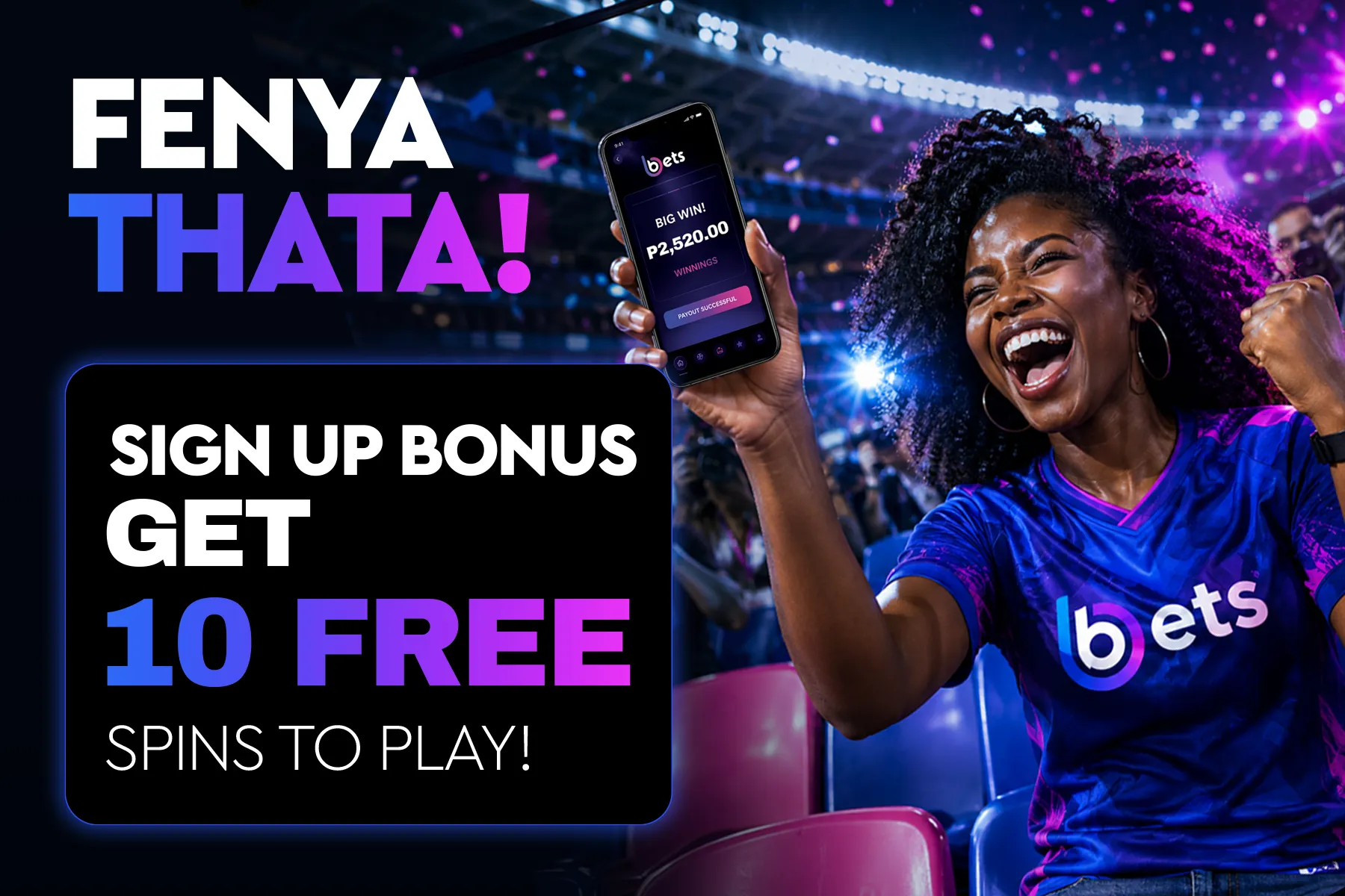 Signup promotional image