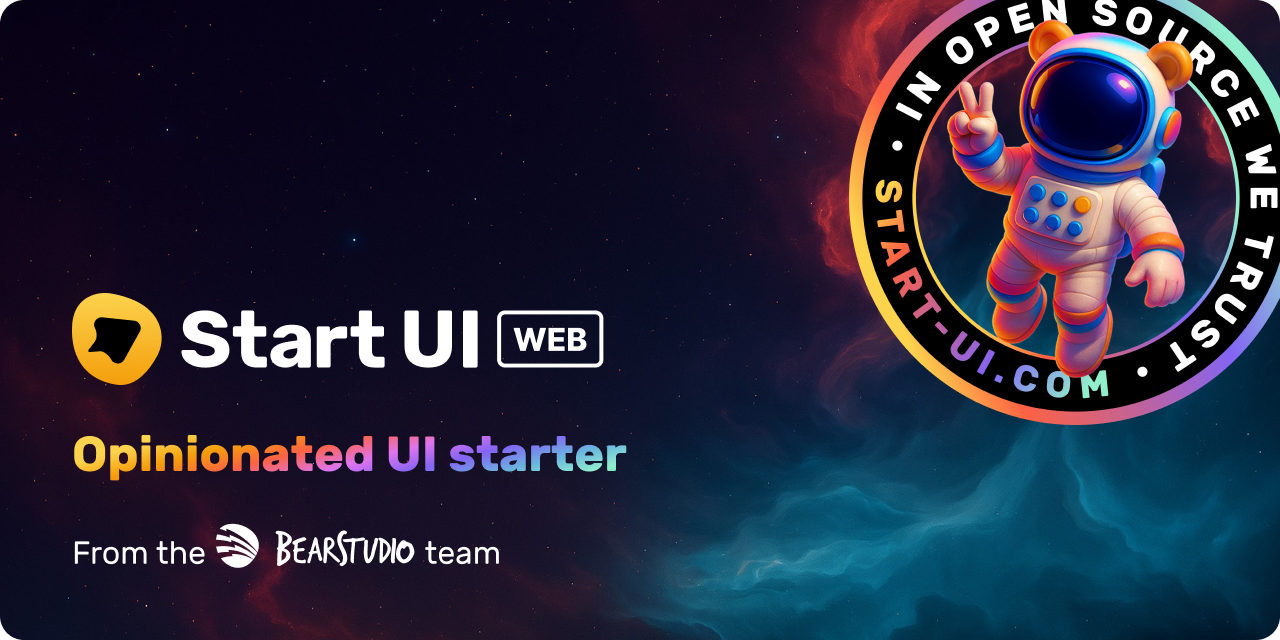 start-ui-web 网站模板截图