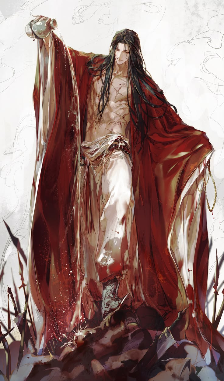 Red robes wallpaper