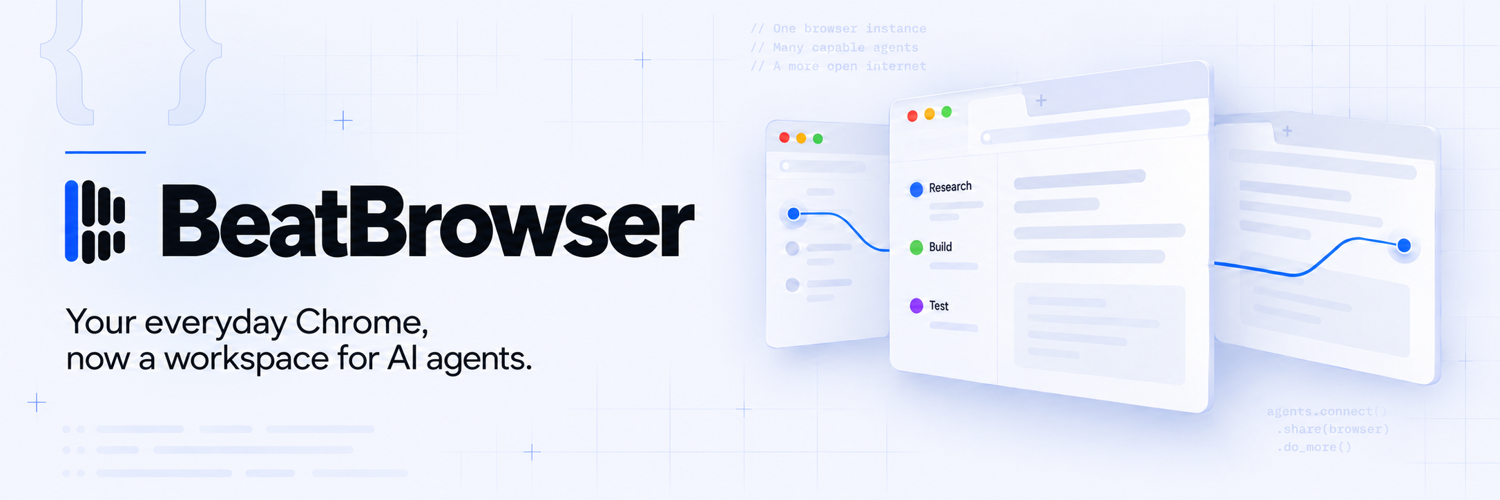 BeatBrowser — your everyday Chrome, now a workspace for AI agents