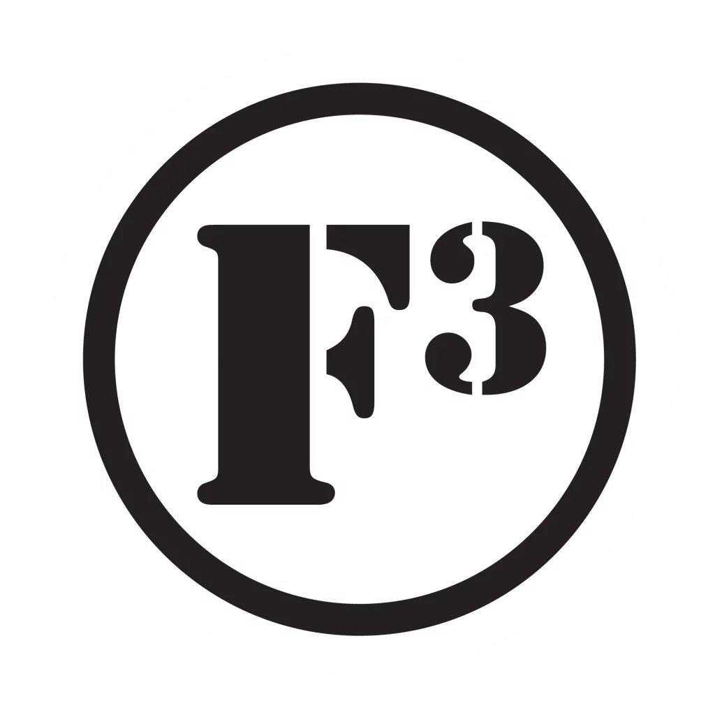 F3 logo