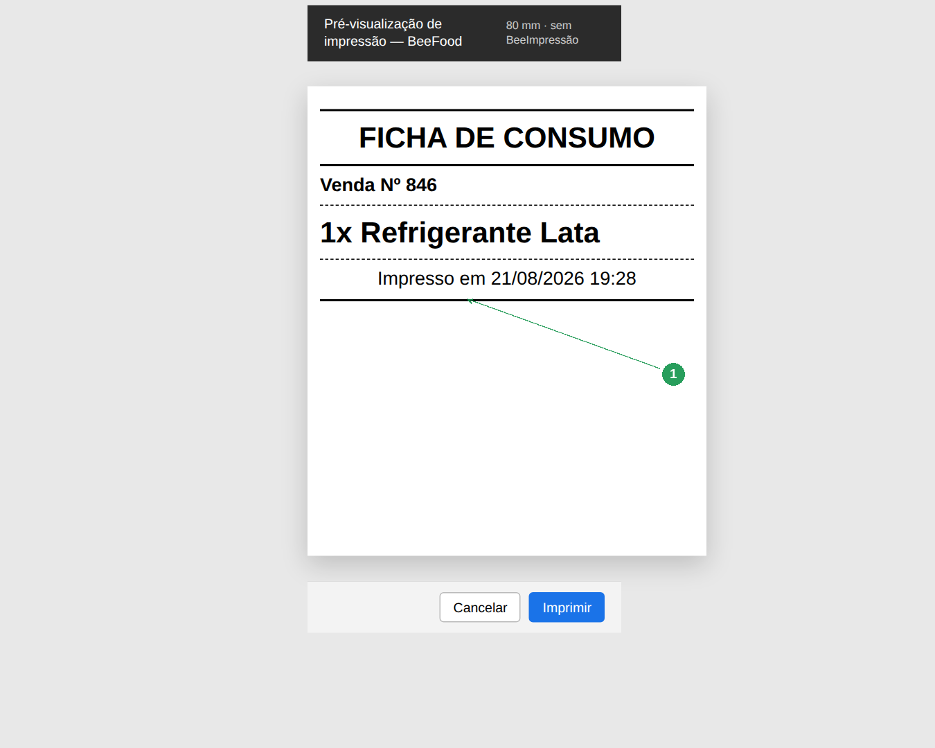 Preview da ficha individual do Refrigerante