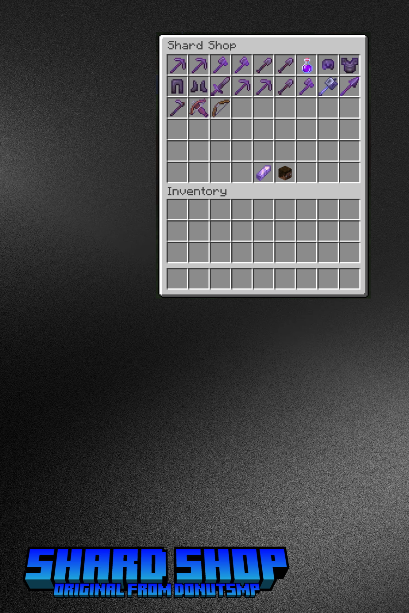 Shard Shop - Original DonutSMP