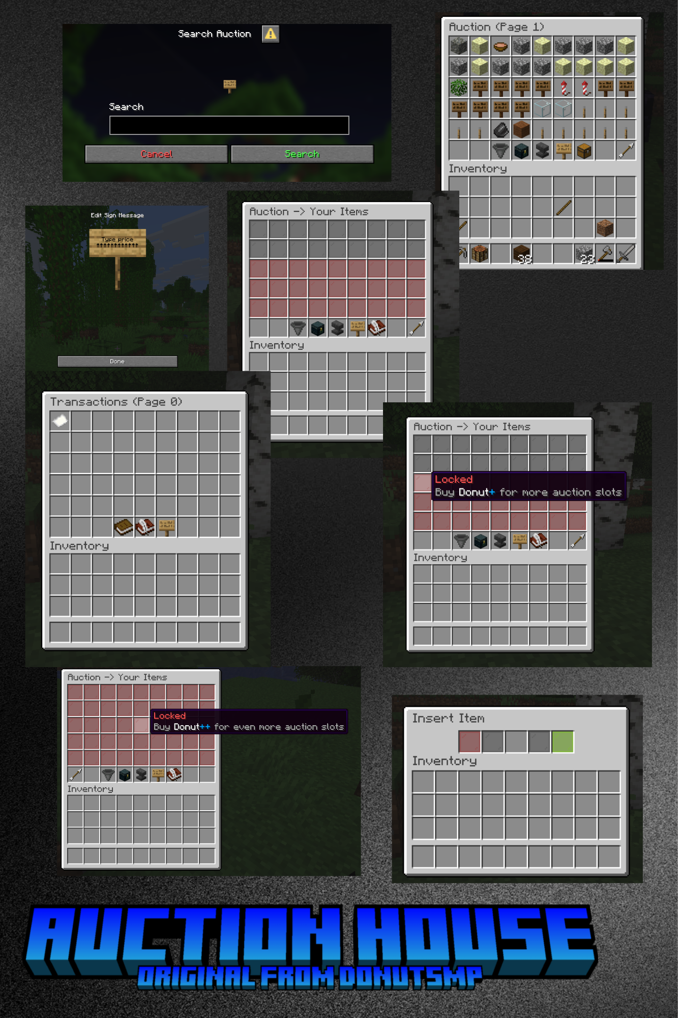 Auction House - Original DonutSMP