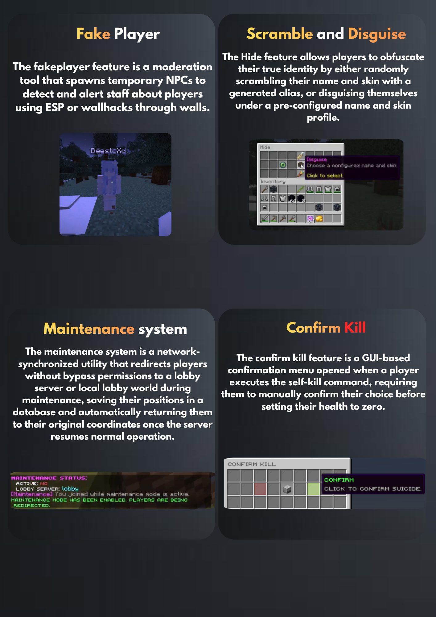 UltimateDonutSmp V2 feature panel 17