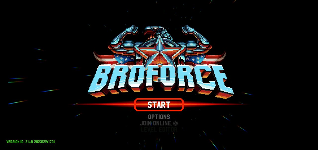 Main menu