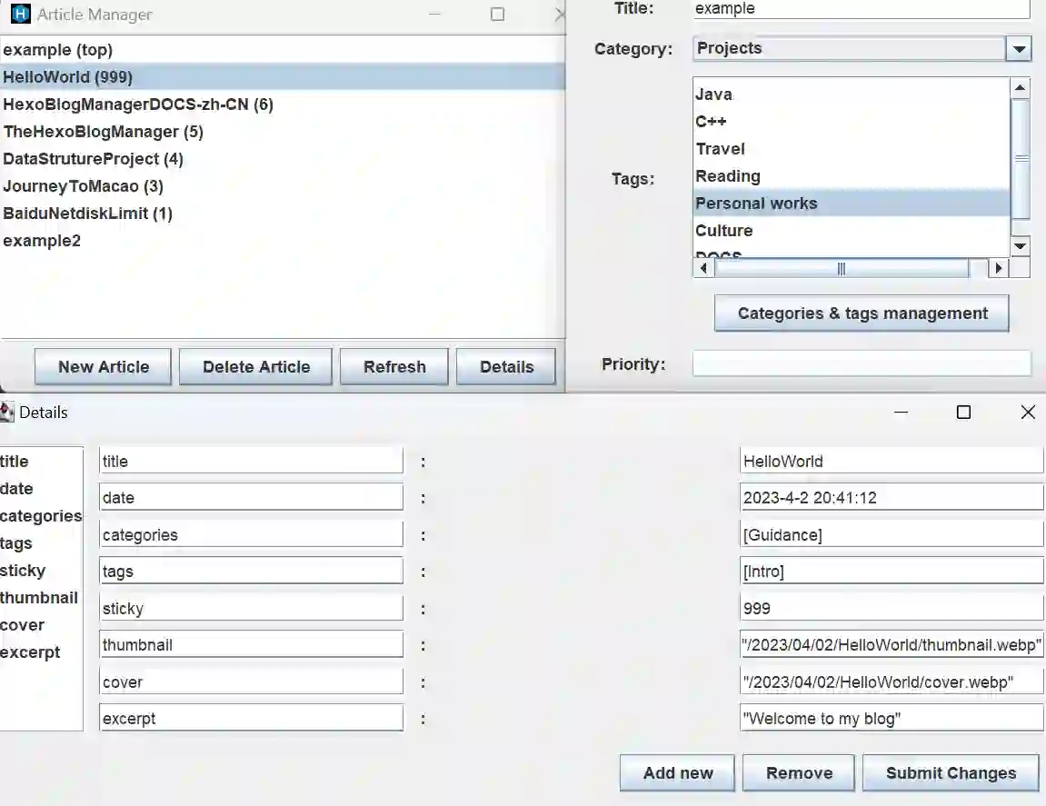 GitHub - BenChenEternity/Hexo_Blog_Manager: A simple UI for hexo blog ...