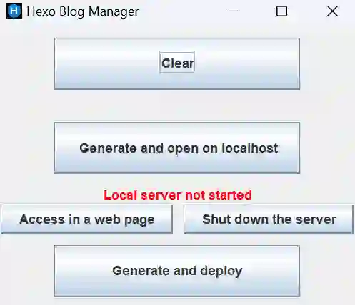 GitHub - BenChenEternity/Hexo_Blog_Manager: A simple UI for hexo blog ...