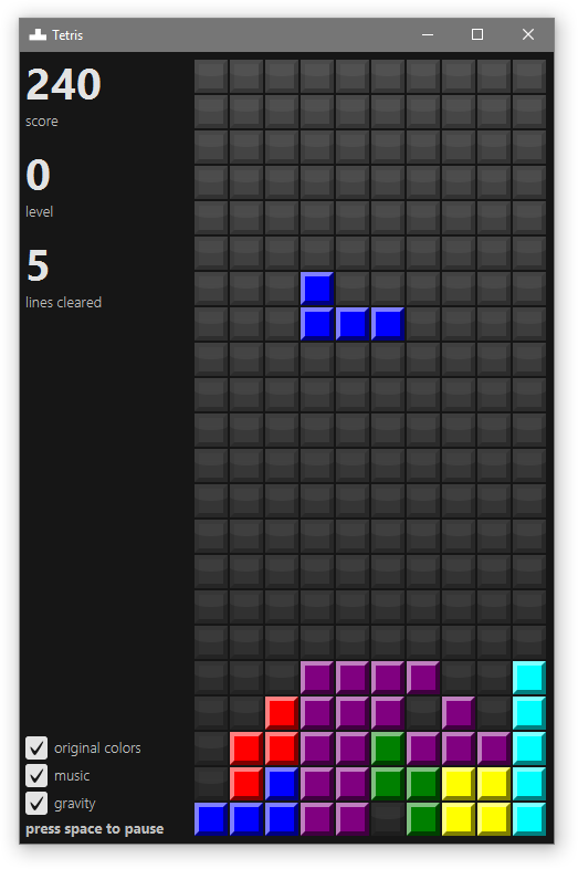 GitHub - BenJeau/JavaFX-Tetris: Tetris game programmed in JavaFX