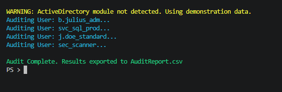 Audit Preview